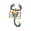 Halloween Retro Scorpion Insect Brooch Jewelry Accessory Gothic Gift