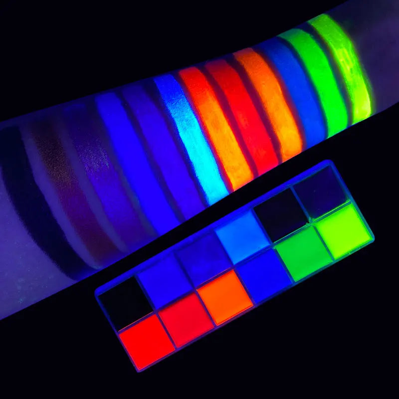 Professional Face & Body Paint Palette - 12/20 Colors for Halloween & Cosplay