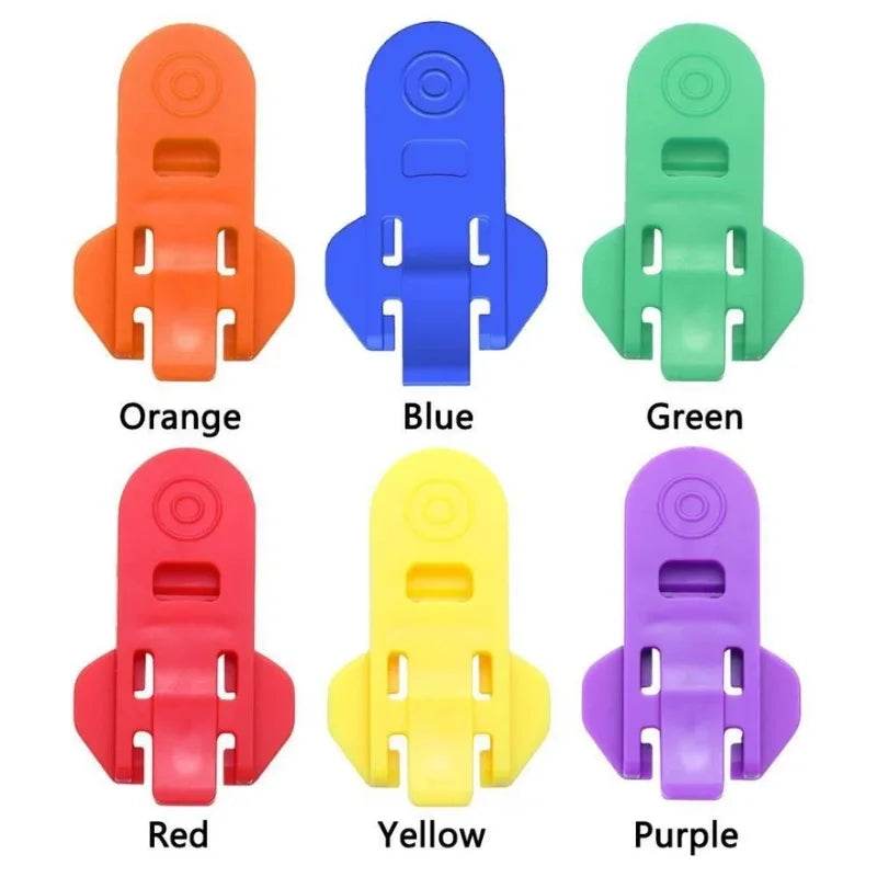 6PCS Portable Can Opener for Beer & Soda Cans - Handheld Plastic Sealer
