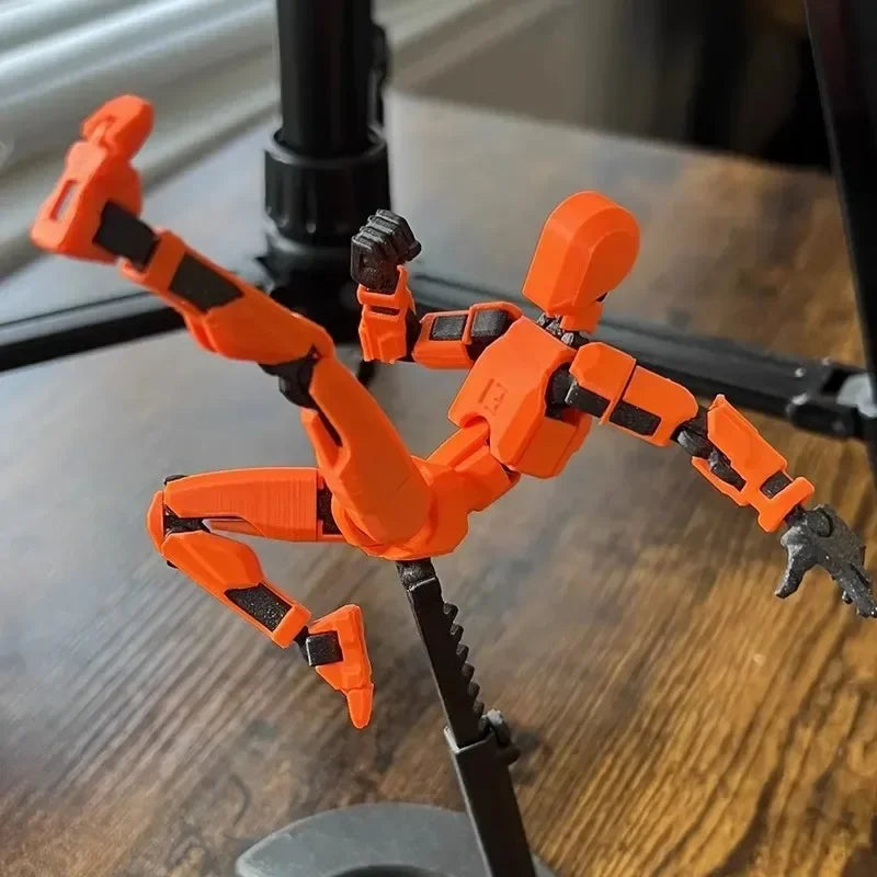 Multi-Jointed Action Figures Set - 3D Printed Titan 13 Series with Multiple Variants