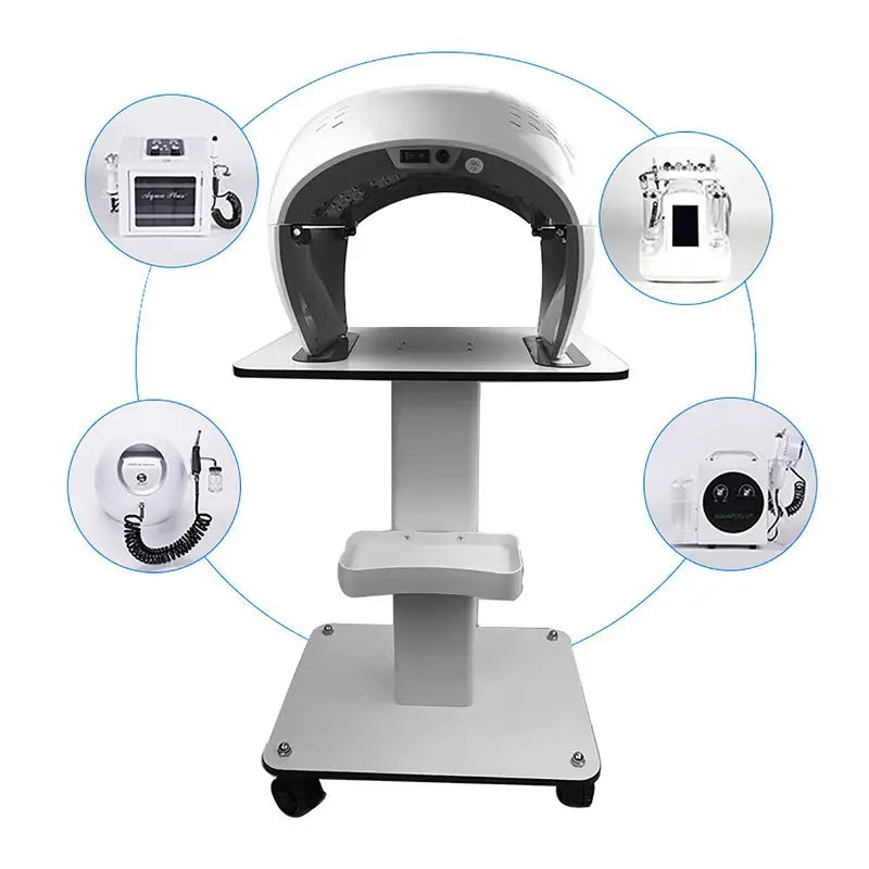 Salon Trolley with Large Table Top - SPA Rolling Cart for Beauty Machines