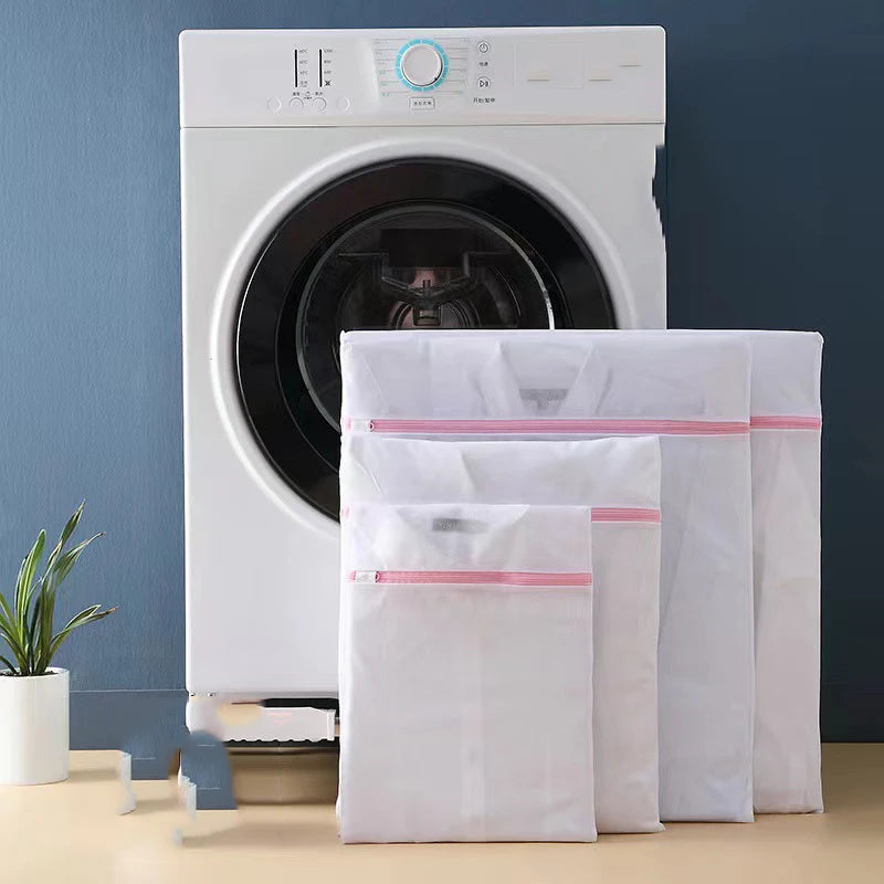 Laundry Mesh Bags for Delicate Items - Anti-Deformation Wash Bags for Bras, Underwear, Jackets