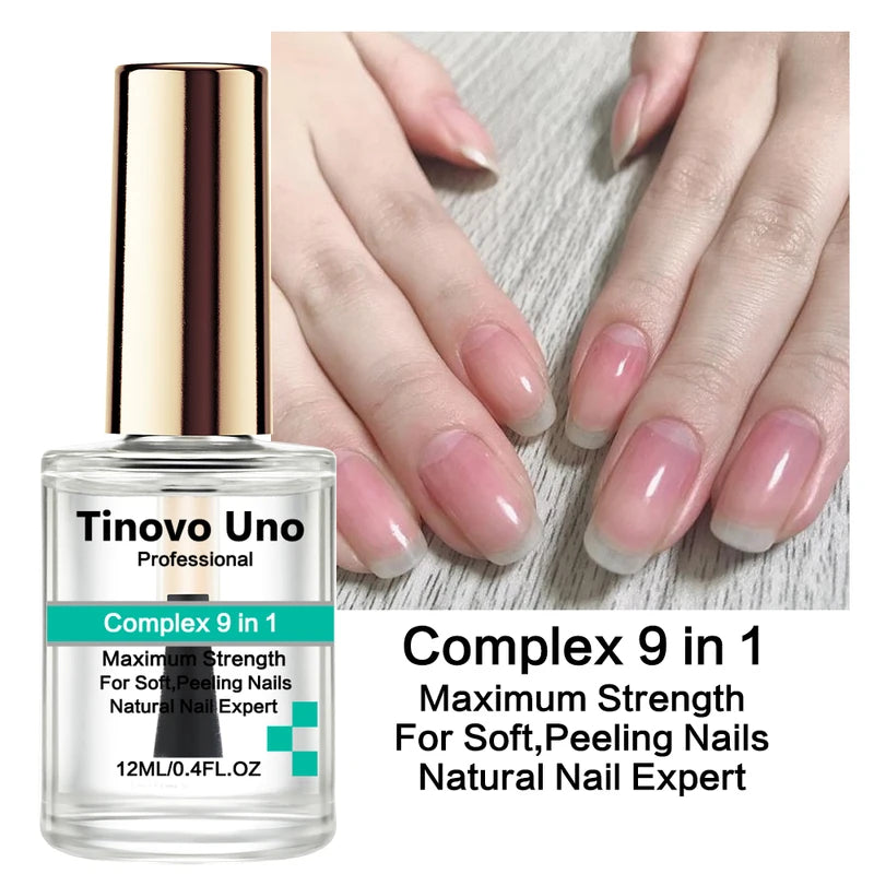 Nail Strengthening Treatment - 9 in 1 Nail Growth Complex for Brittle Nails