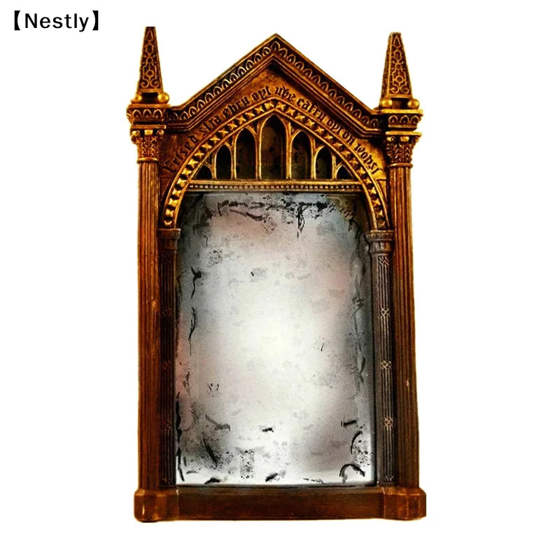 Magical Mirror of Erised Standing Bookshelf Decor Fantasy Gift Witchy Home Accent