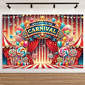 Circus Tent Backdrop for Party & Photography Carnival Night Theme Decoration