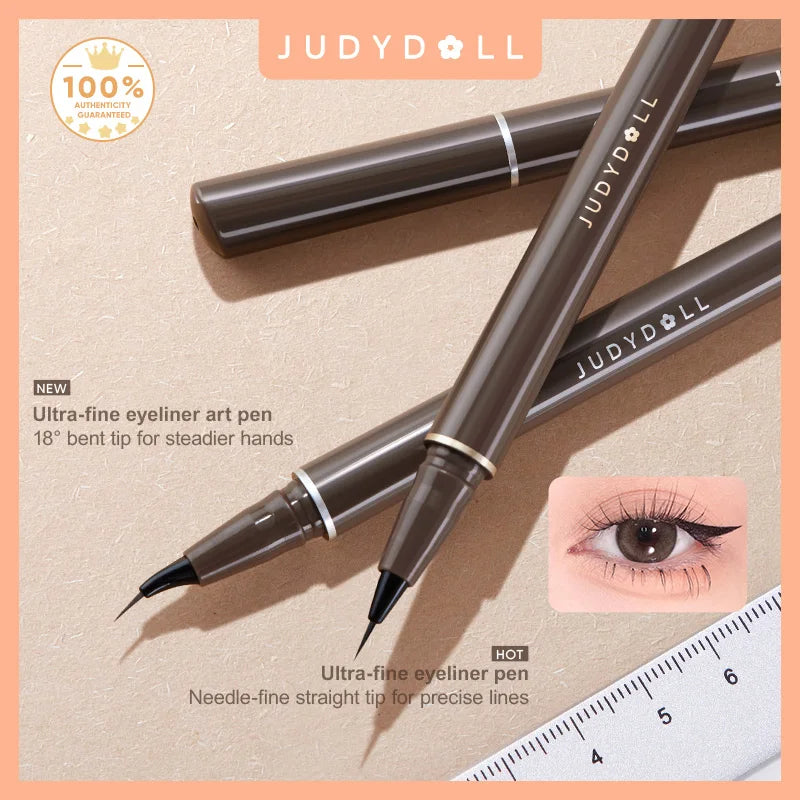 Liquid Eyeliner Pen - Ultra-Fine Tip Waterproof Smudge-Proof Long-Lasting Makeup