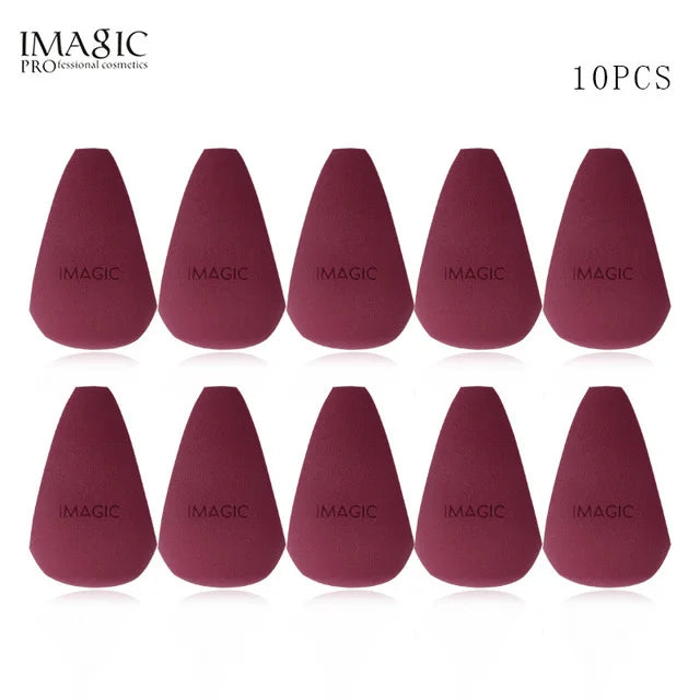 10Pcs Makeup Blender Sponge Set - Wet & Dry Foundation & Powder Blenders