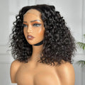 Human Hair Short Bob Wigs with 13x4, 13x6, 5x5 Lace & Deep Wave Options
