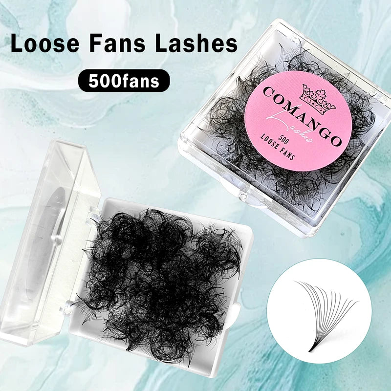 False Eyelash Extensions Premade Volume Fans 3D 6D 7D 10D 12D 14D Wide Bouquet
