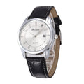 Men's Luxury Quartz Watch with Leather Band - Business & Fashion Accessory
