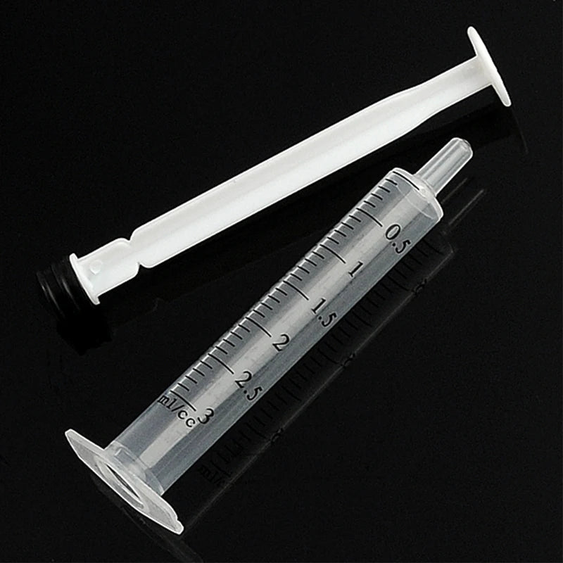 Disposable Plastic Syringe Set for Kitchen Cooking 100 pcs - Multiple Sizes
