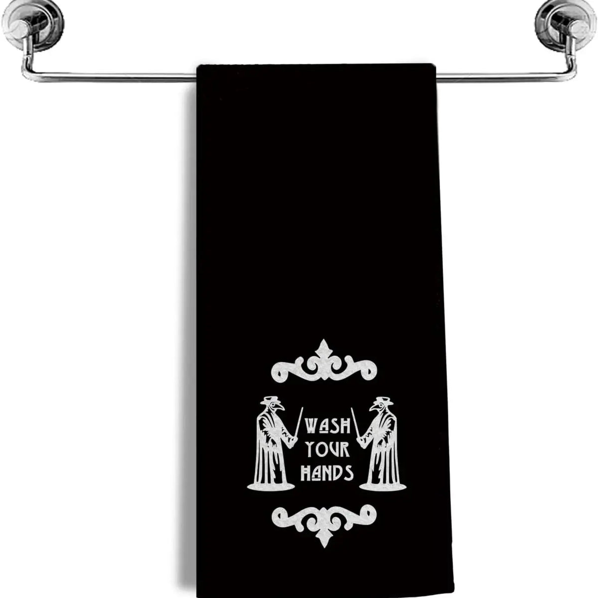 Halloween Hand Towels for Bathroom Kitchen Gothic Horror Decor