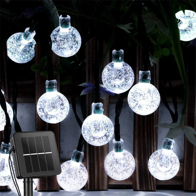 Solar String Lights Outdoor 200 LED Waterproof Fairy Lights for Garden & Patio