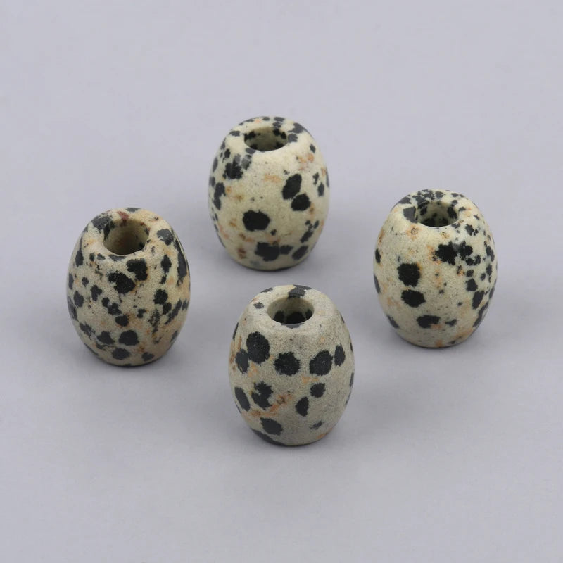 Natural Stone Beads - Turquoise, Jasper, Opal, Wood - Oval Shape Loose Beads for Jewelry Making