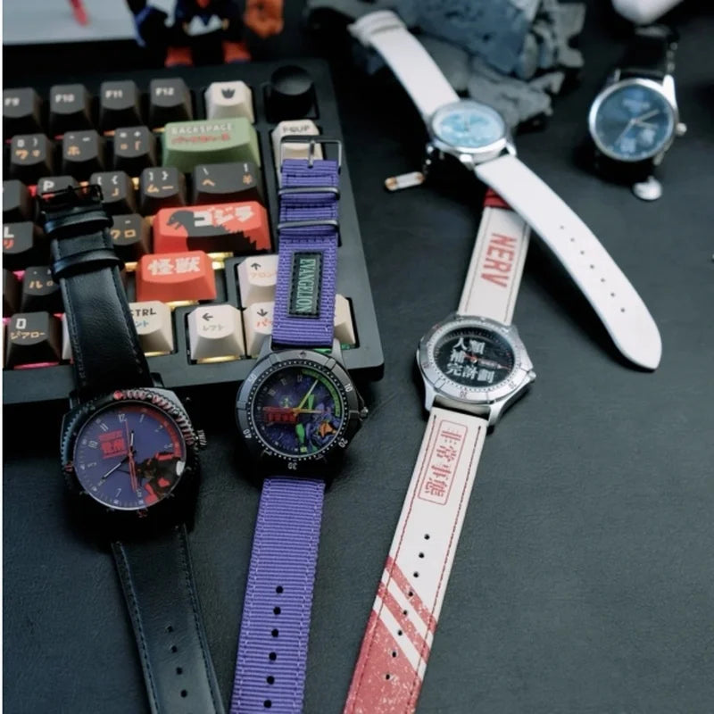 Anime EVA Watch Box - Asuka Ayanami Rei Unit 1 Timepiece Gift Collection