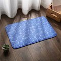Non-Slip Water Absorption Bath Mat with Pebble Design for Bathroom Safety and Comfort