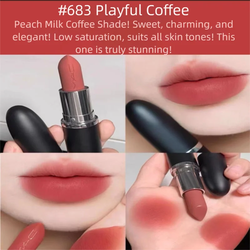 Long-Lasting Lipstick Set - High Pigment Colors for Face Makeup