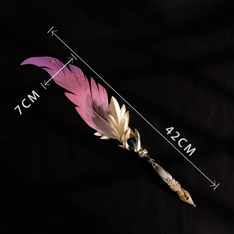 Luminous Magic Feather Pen Cosplay Prop for Honkai Star Rail Halloween Party