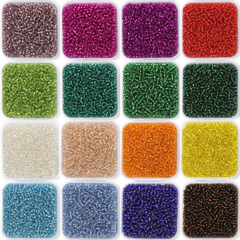 Multicolor 3mm Czech Glass Beads - 1000pcs DIY Jewelry Making Supplies