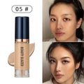Long-Lasting Waterproof Liquid Foundation for Oily Skin - 6 Colors