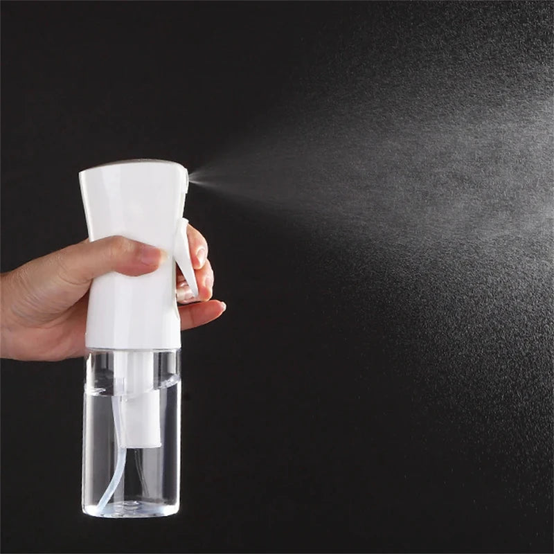 Refillable 200ml High-Pressure Ultra-Fine Mist Spray Bottle for Hair Styling & Disinfection