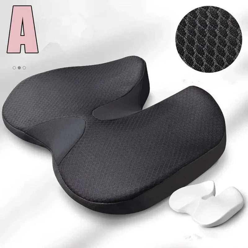 Orthopedic Memory Foam Prostate Cushion for Tailbone Sciatica Pain Relief - Non Slip Seat Pad