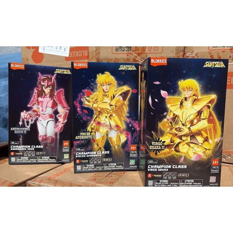Saint Seiya Action Figure - Champion Class 14 - Andromeda Shun Anime Toy Collectible