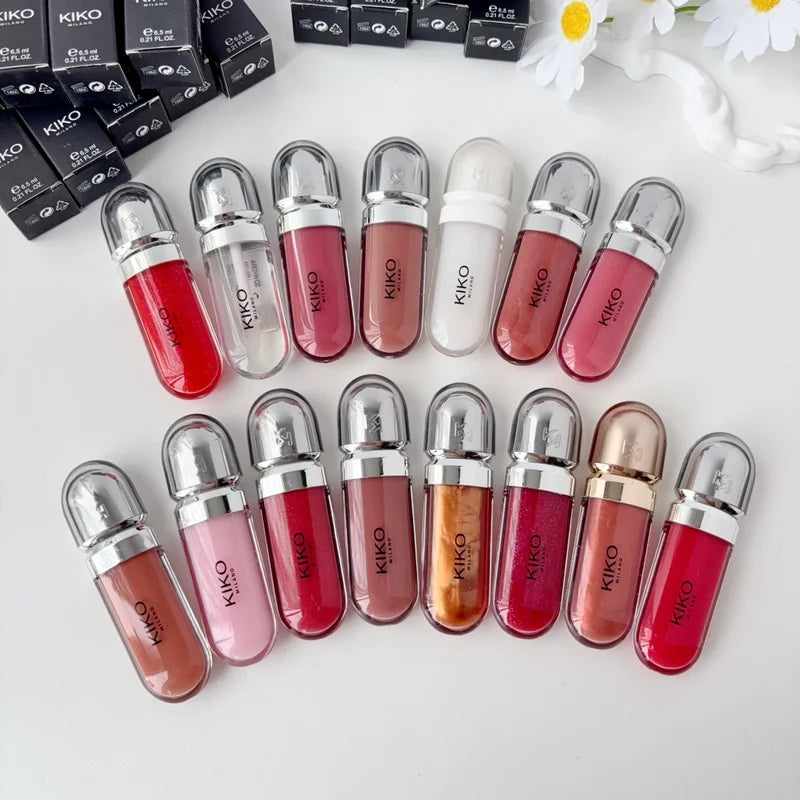 Hydrating Lip Gloss with High Shine & Long-Lasting Moisture - Waterproof & Plumping Lip Makeup