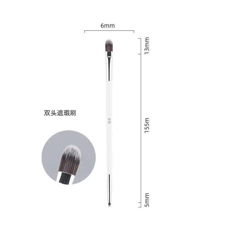 Multicolor Makeup Brush Set - 2/3/4/5/6/7 Piece Face & Eye Cosmetic Tools