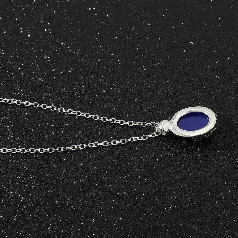 Vampire Diaries Elena Gilbert Crystal Pendant Necklace for Women