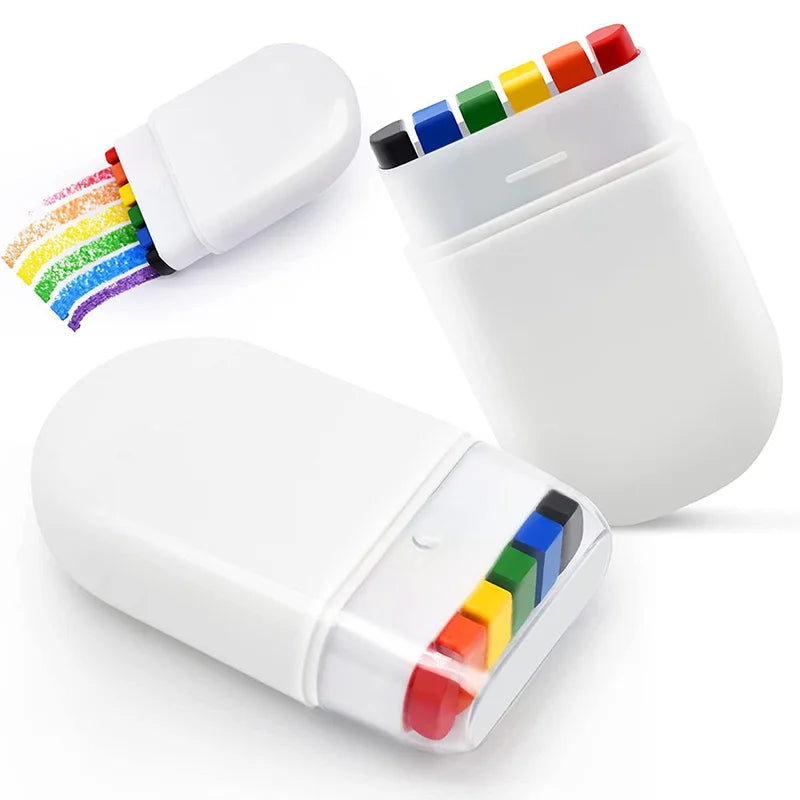 Washable Rainbow Face & Body Painting Crayon Pen for Festivals & Parties