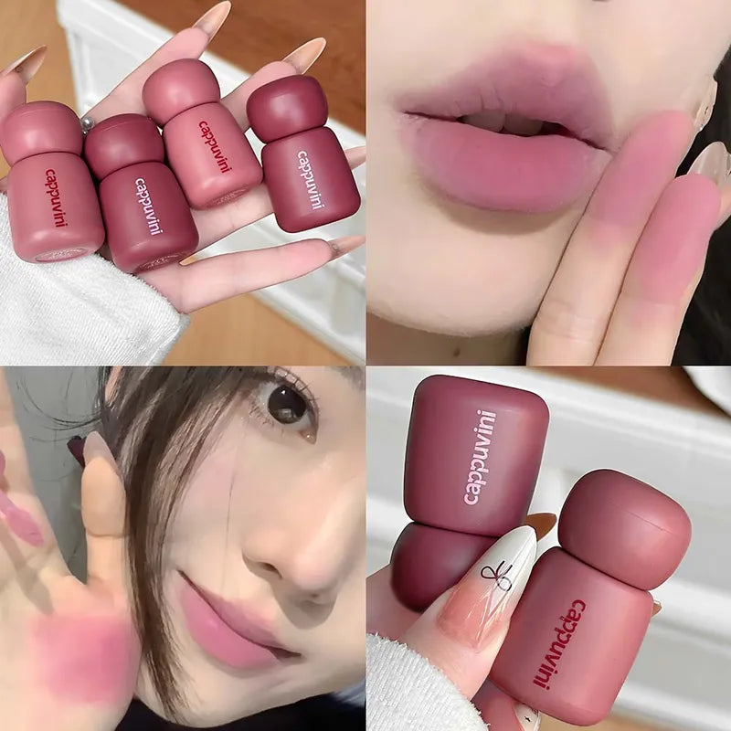 Matte & Mirror Liquid Lipstick Set - 12 Long-Lasting Lip Gloss Colors