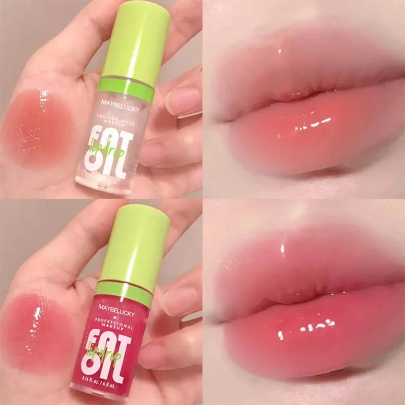 8 Colors Lip Gloss Set - Plumping, Moisturizing, Long-Lasting Lip Oil