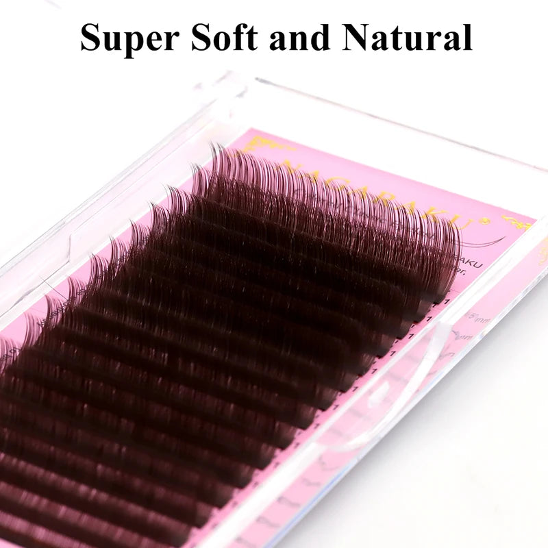 Eyelash Extension Kit - Natural Mink L Curl, Multiple Lengths & Thicknesses