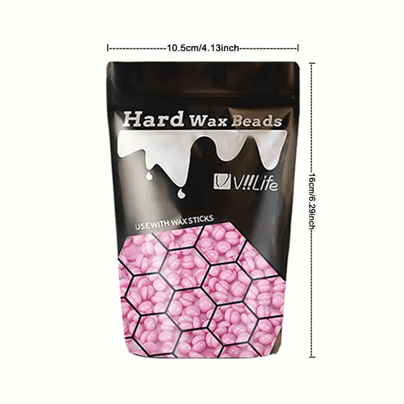 Hard Wax Beans Hair Removal Kit for Body Face Bikini Legs - 50/100g