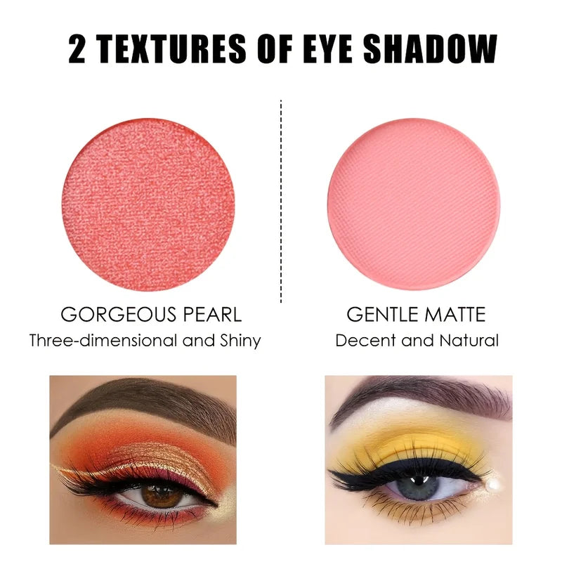 Multi-Functional Makeup Gift Box with Eyeshadow, Eyebrow Powder & Blush Palette