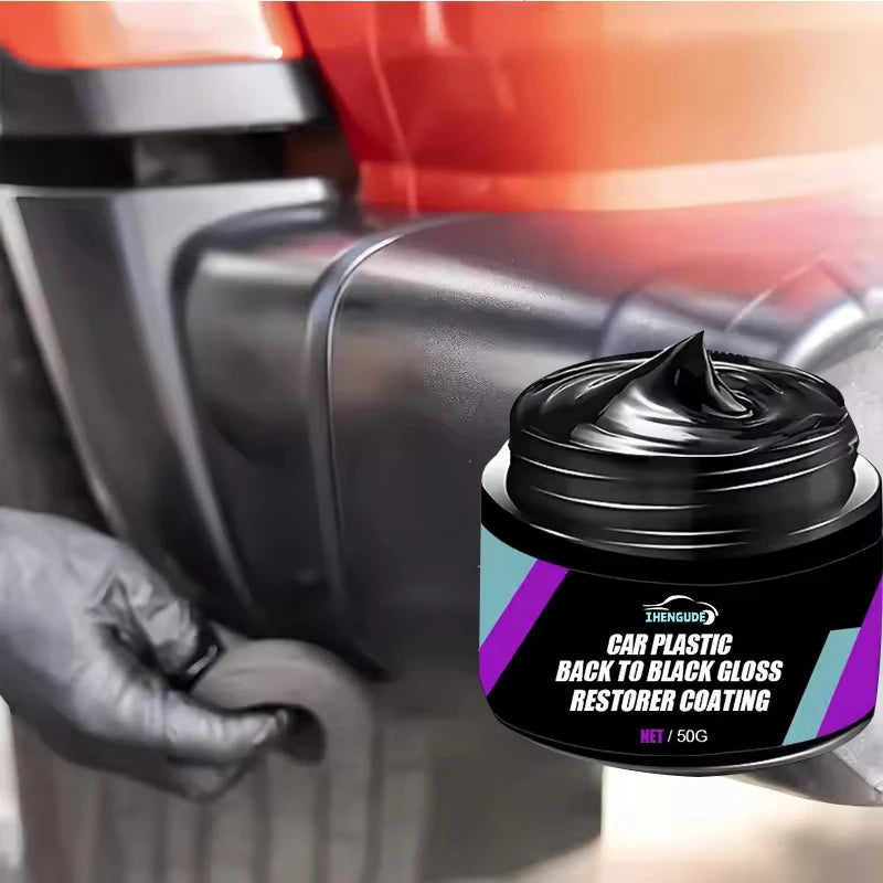 Car Leather and Plastic Repair Wax - Interior Renovation & Shine