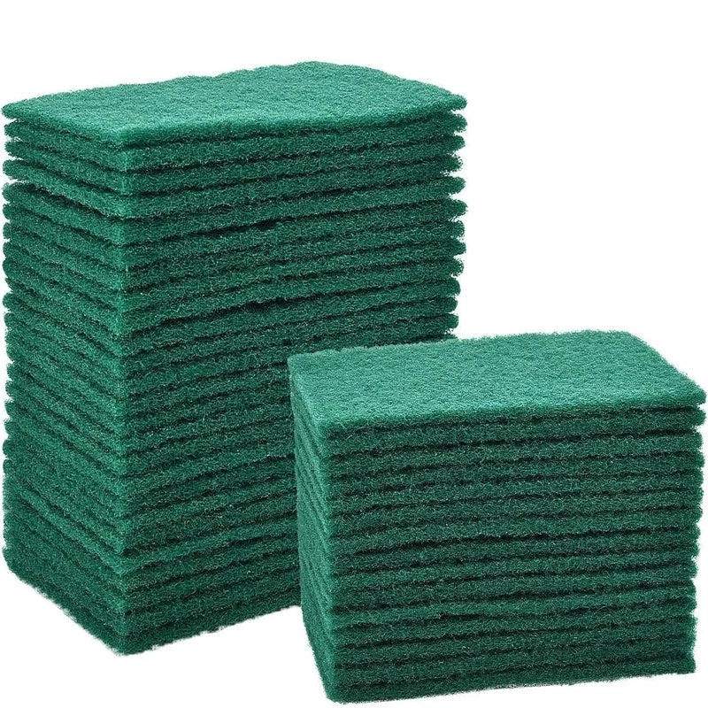 Grit Free Reusable Kitchen Scrub Pads for Non-Stick Pans and Dishes - Multi-Size Options