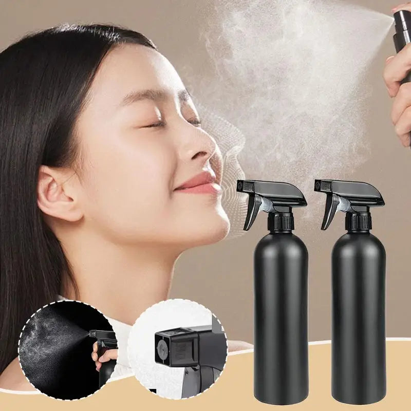 500ML Refillable Spray Bottle - Travel Water Mist Container for Hair & Skin Care