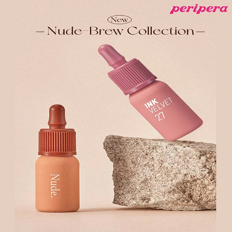 K-Beauty Ink Velvet Lipstick - High Pigment, Long Lasting, Velvet Matte