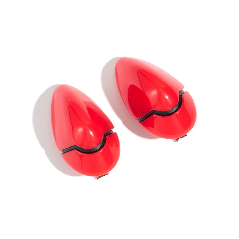 Anime Hair Clips Rei Ayanami & Asuka Soryu Cosplay Hair Accessories - White & Red Variants