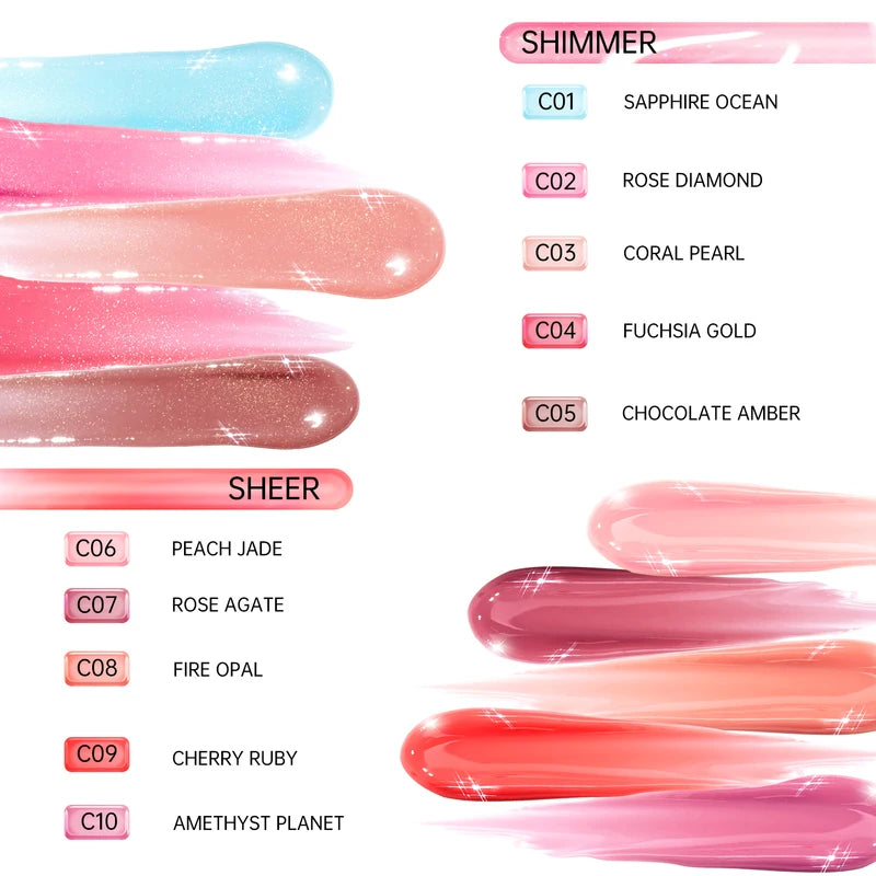 Moisturizing Lip Gloss with Mirror Water Shine - 3.5g