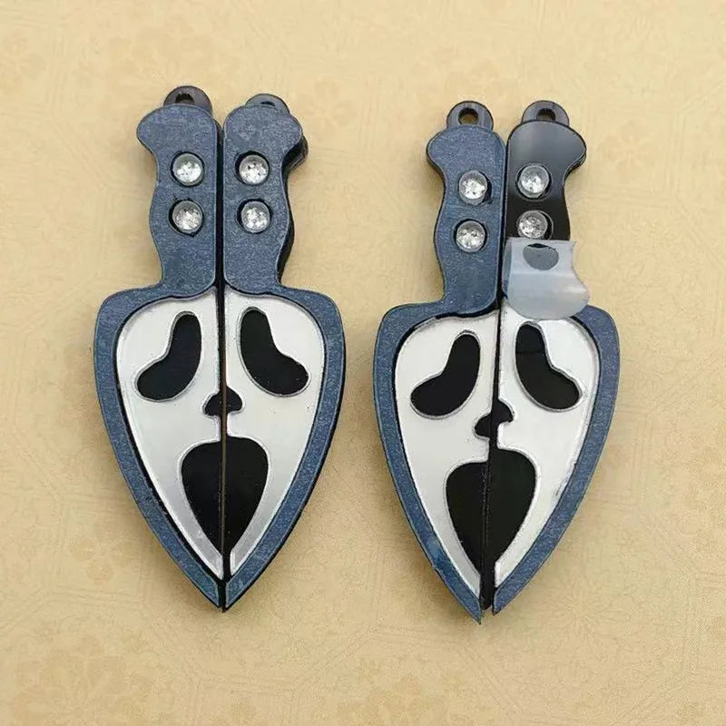 Halloween Ghost Knife Charm Jewelry Findings for DIY Earrings & Necklace
