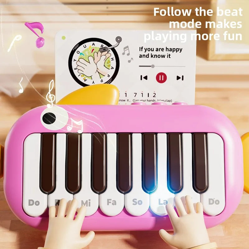 Electronic Baby Music Instrument Toy - Montessori Piano Keyboard for Kids