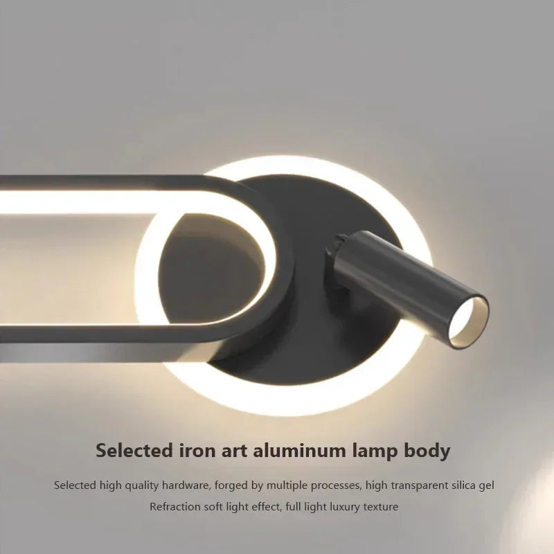 Modern LED Wall Lamp for Living Room Bedroom & Hallway - Minimalist Wall Sconce