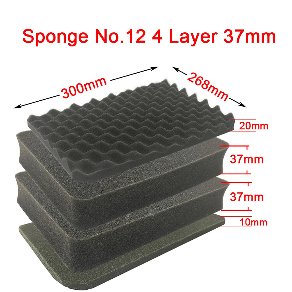 Tool Box Foam Divider Kit for Electronic Packaging Shockproof Removable Insert