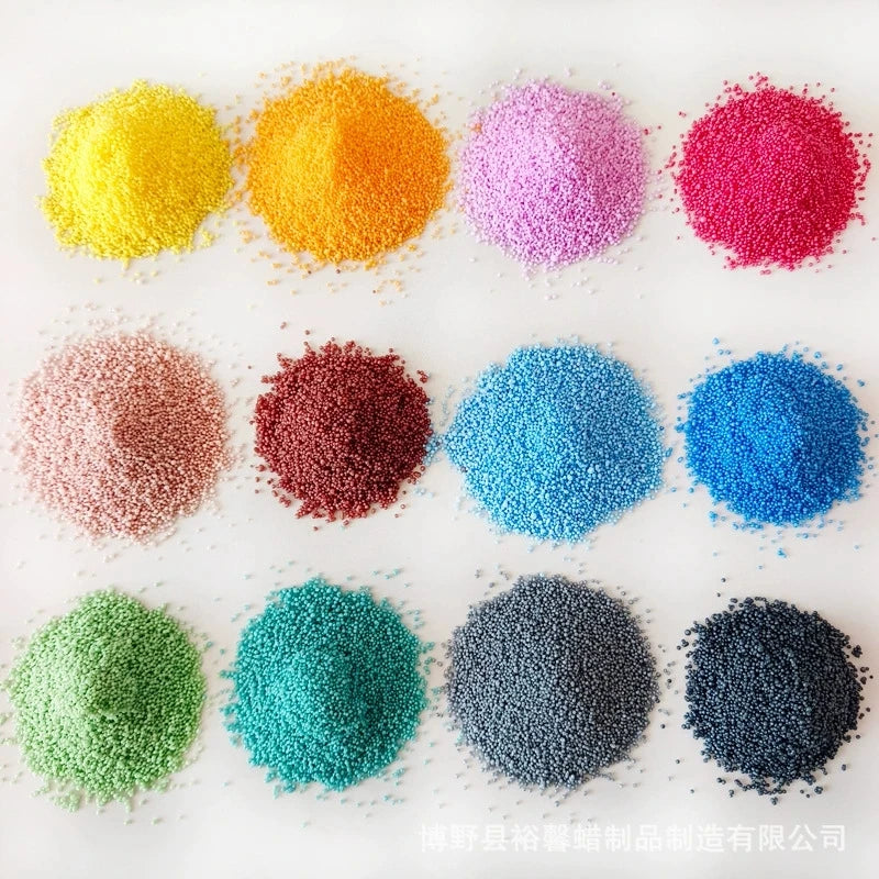 Colorful Sand Wax Candle Making Kit - 10 Colors DIY Art & Aromatherapy Set