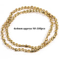 Natural Stone AAA+ Hematite Spacer Beads for Jewelry Making 15''