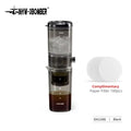 Portable Cold Brew Coffee Maker 400ml Iced Coffee Brewer Camping Tool
