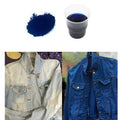 Fabric Dye Powder for Clothing and Textile Dyeing - Dark Blue, 36 Colors